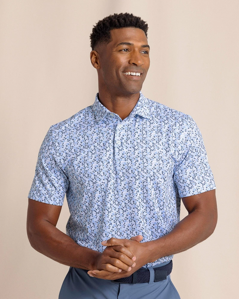 Driver Petal Party Printed Polo