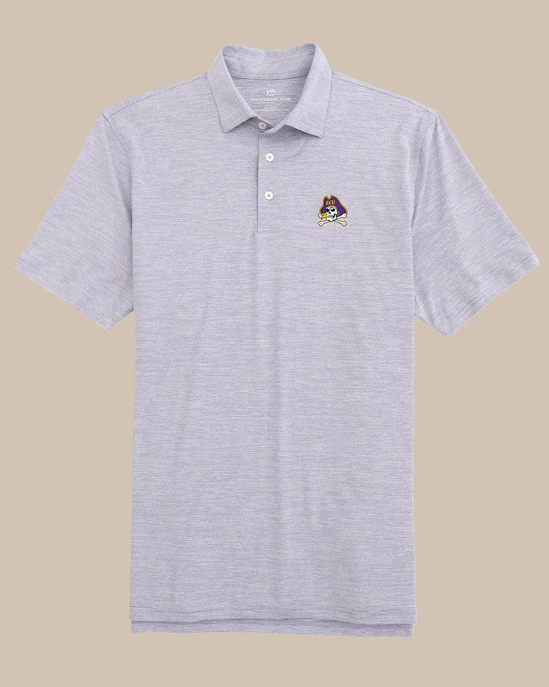 East Carolina Driver Spacedye Polo Shirt