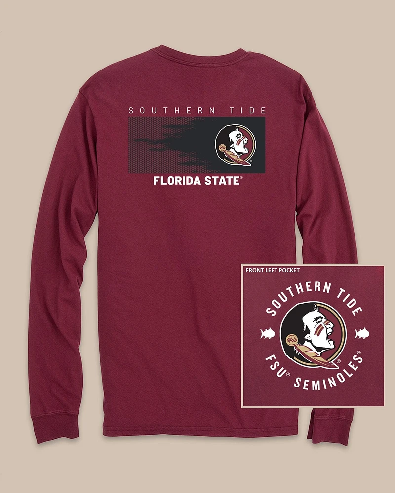 FSU Seminoles Gameday Hexagon Gradient T-Shirt