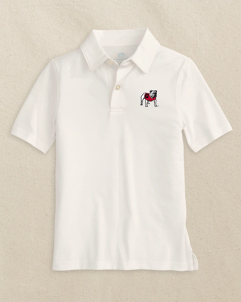Georgia Bulldogs Boys Driver Performance Polo Shirt
