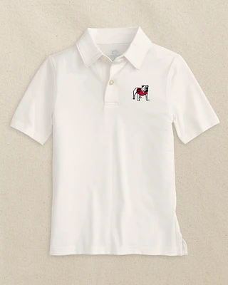 Georgia Bulldogs Boys Driver Performance Polo Shirt