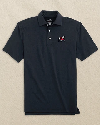 Georgia Bulldogs brrr°®-eeze Heather Performance Polo