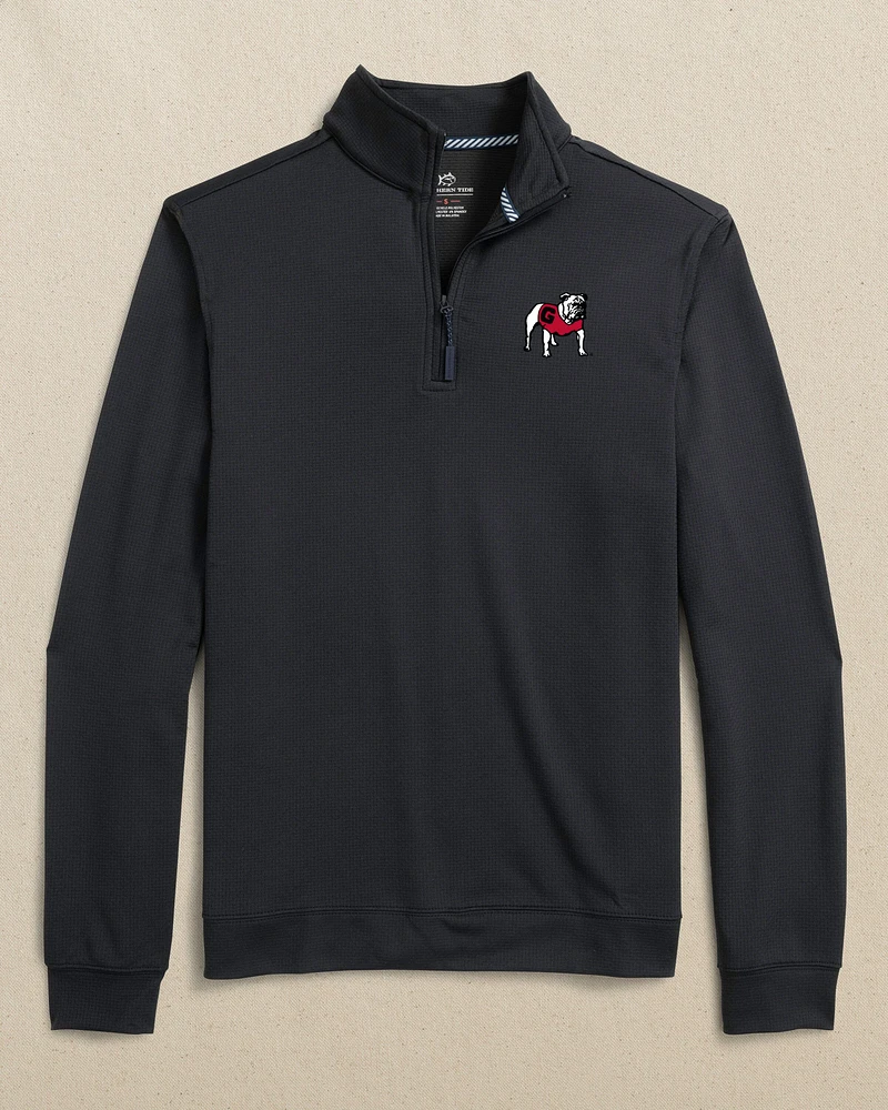 Georgia Bulldogs Schooner Quarter Zip