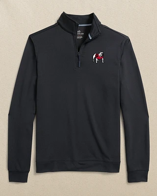 Georgia Bulldogs Schooner Quarter Zip