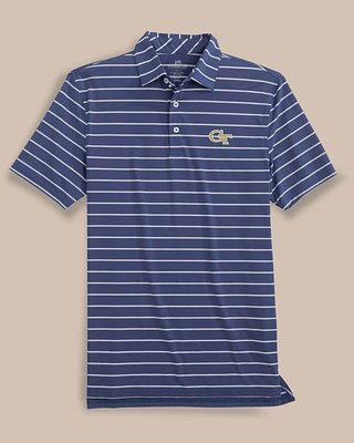 Georgia Tech brrr°®-eeze Desmond Stripe Polo