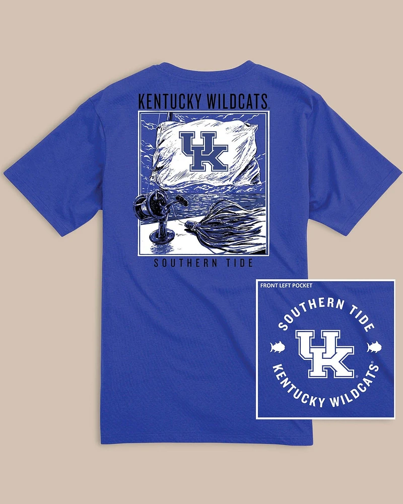 Kentucky Wildcats Fishing Flag T-Shirt