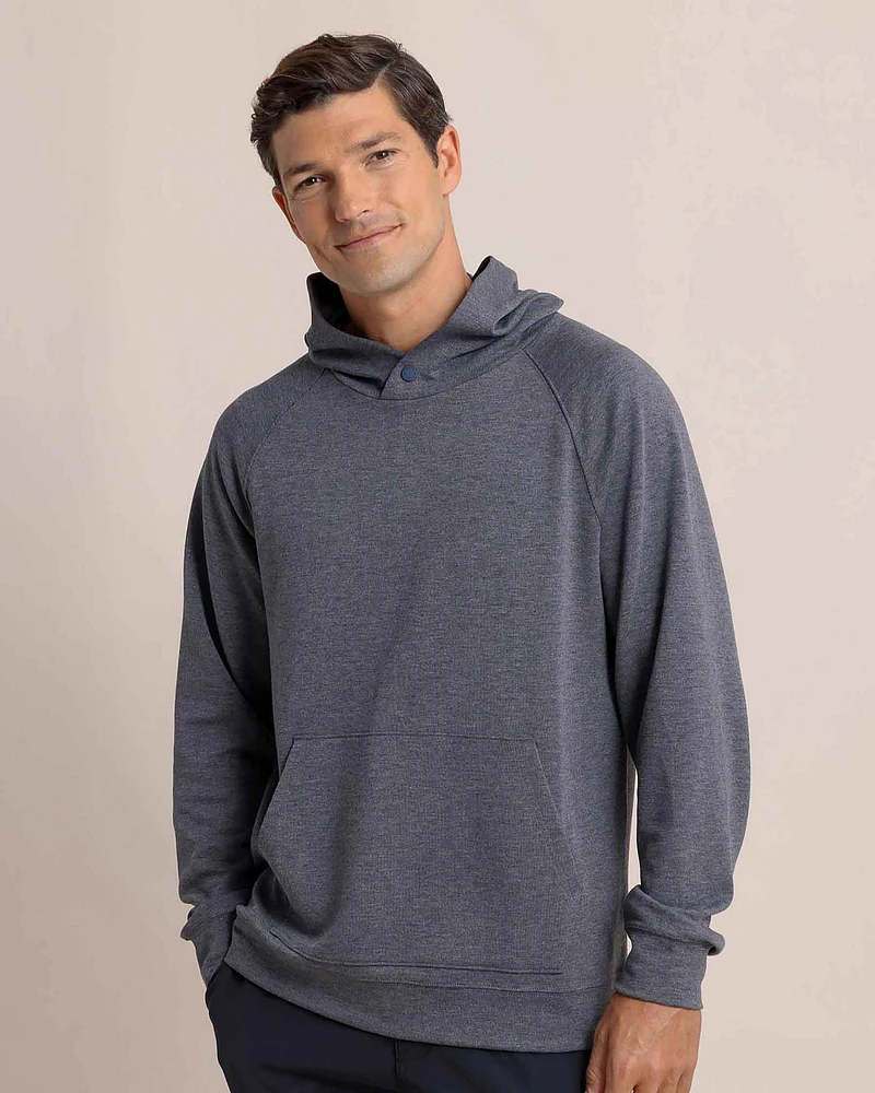 Manteo Heather Interlock Snapfront Hoodie