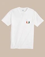 Miami Hurricanes Gameday Embroidered Short Sleeve T-Shirt