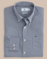 Micro Gingham Intercoastal Performance Sport Shirt