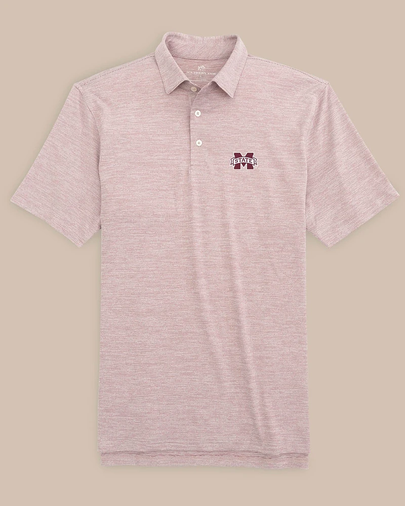 Mississippi State Bulldogs Driver Spacedye Polo Shirt