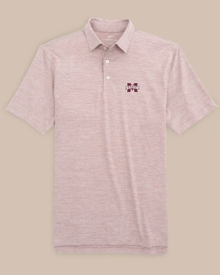 Mississippi State Bulldogs Driver Spacedye Polo Shirt