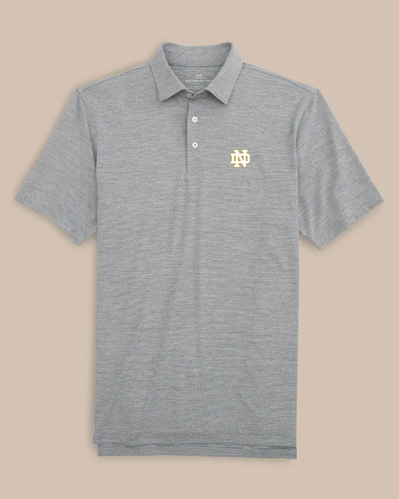 Notre Dame Fighting Irish Driver Spacedye Polo Shirt