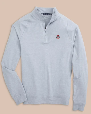 Ohio State Buckeyes Cruiser Heather Quarter Zip Pullover