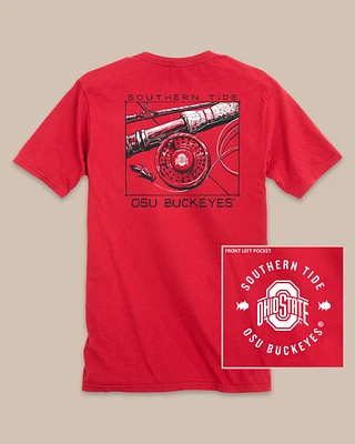 Ohio State Buckeyes Gameday Fly Reel T-Shirt