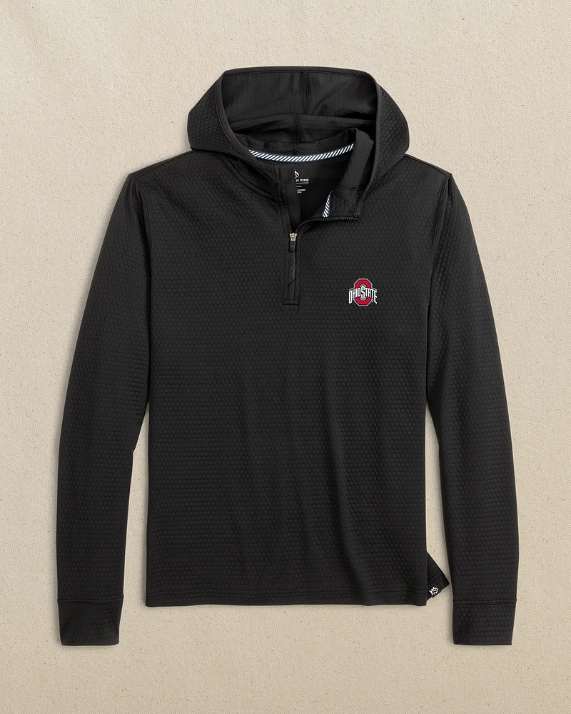 Ohio State Buckeyes Scuttle Quarter Zip Hoodie