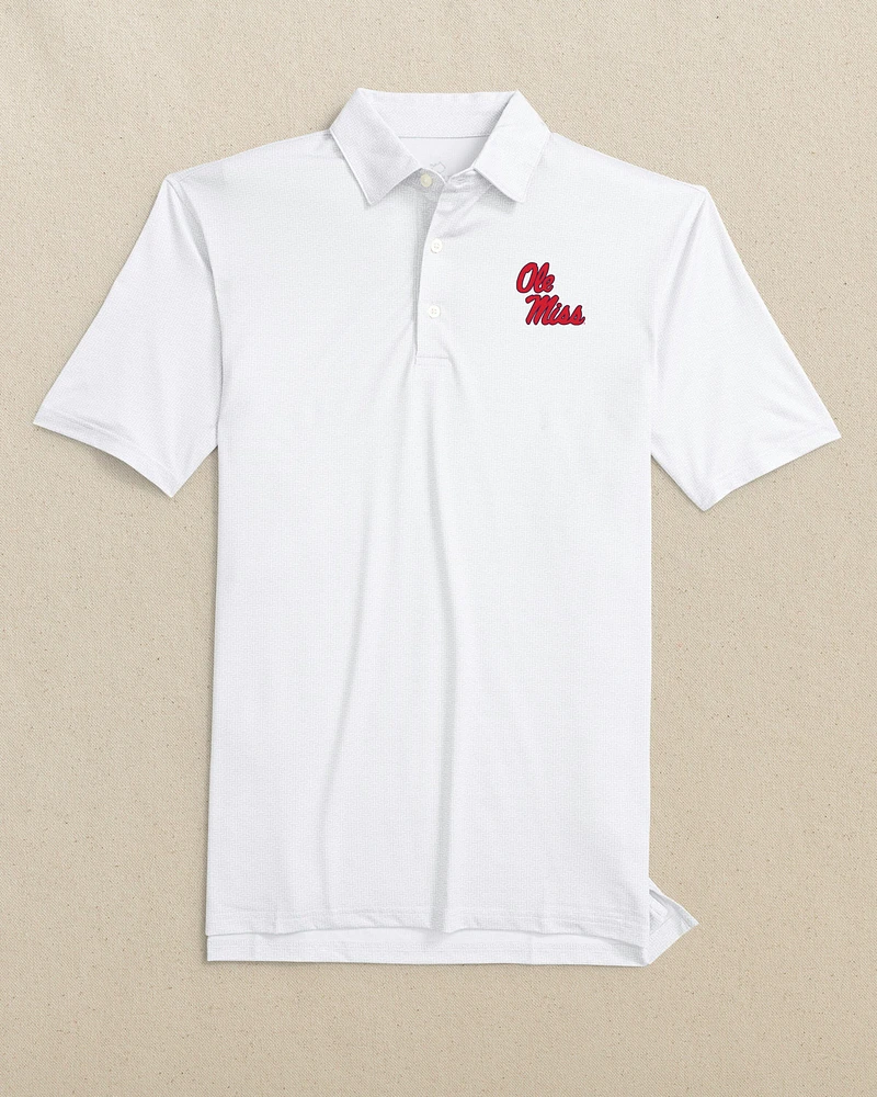 Ole Miss Rebels Driver ST Geo Printed Polo