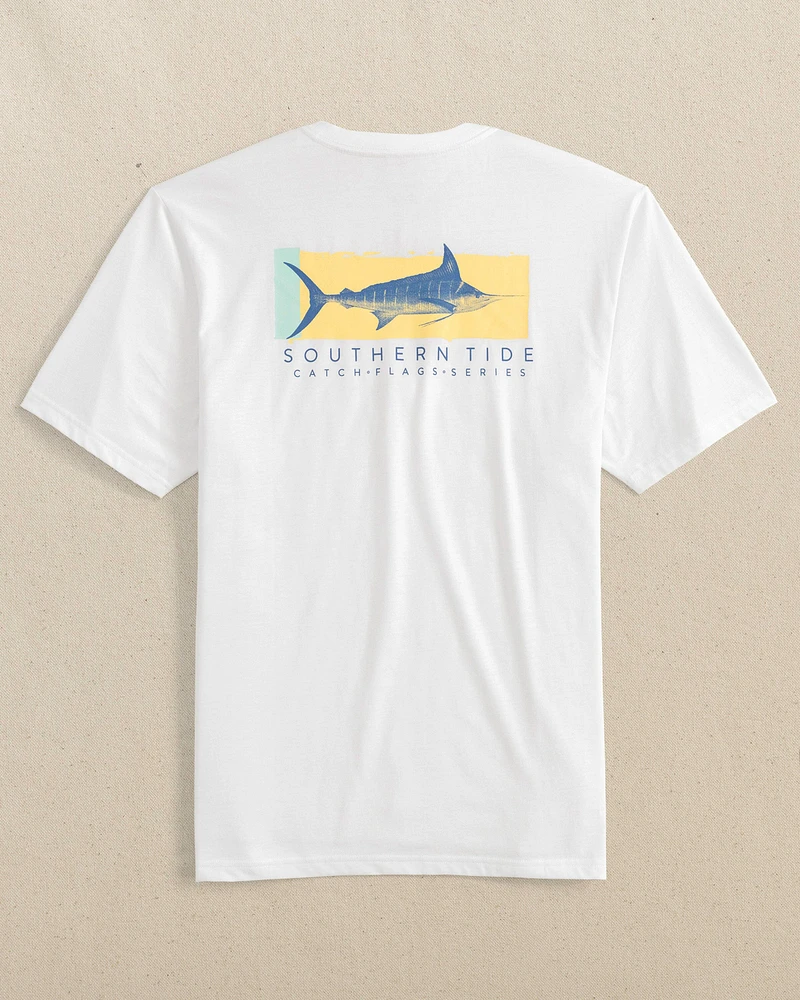 Sailfish Catch Flags Short Sleeve T-Shirt