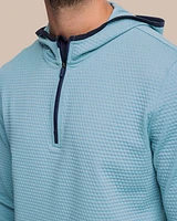 Scuttle Heather Performance Quarter Zip Hoodie - Sale