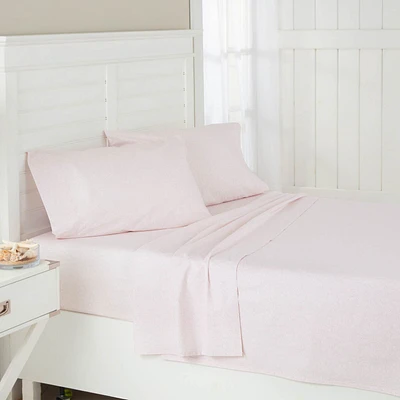 Southern Tide Calico Scallop Pink Sheet Set