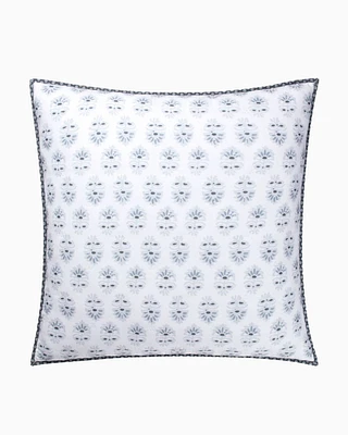Southern Tide Oceanside Euro Gray Sham