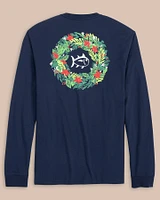 ST Holiday Wreath Long Sleeve T-Shirt