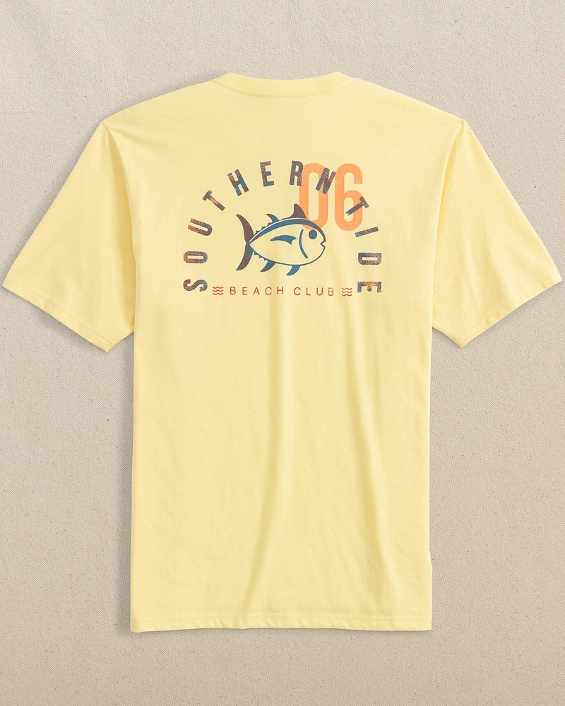 Sun Faded Beach Club Short Sleeve T-Shirt