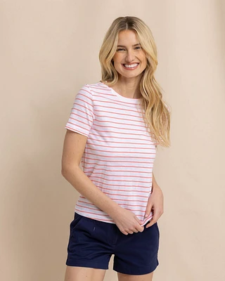 Sun Farer Stripe Crewneck T-Shirt