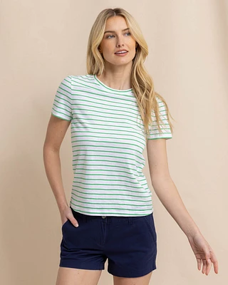 Sun Farer Stripe Crewneck T-Shirt