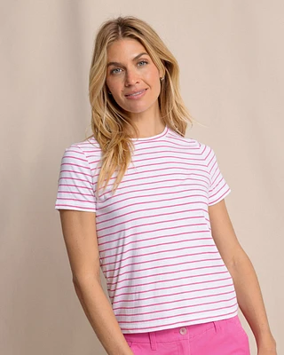 Sun Farer Stripe Crewneck T-Shirt