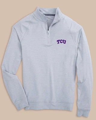 TCU Horned Frogs Cruiser Heather Quarter Zip Pullover