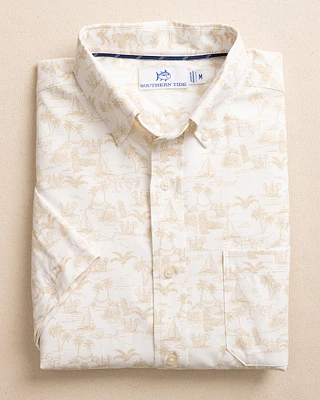 Tide To The Shore Intercoastal Short Sleeve Sport Shirt