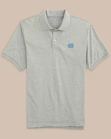 UNC Tar Heels Skipjack Polo Shirt - Heather Grey