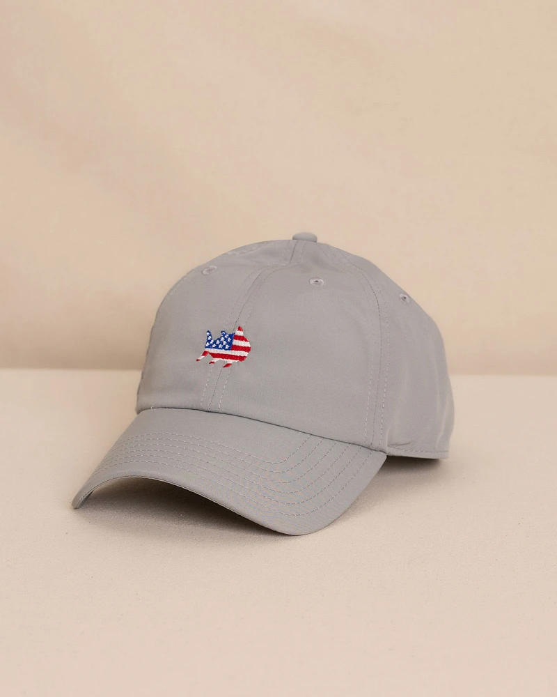 USA Flag Skipjack Performance Hat