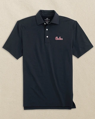 USC Gamecocks brrr°®-eeze Heather Polo - Carolina Script