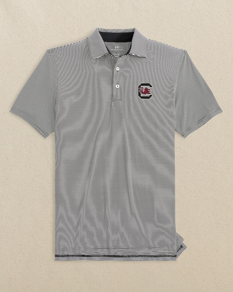 USC Gamecocks brrr°®-eeze Meadowbrook Stripe Polo