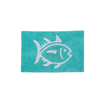 Reversible Skipjack Bath Rug - 17”W x 24”L