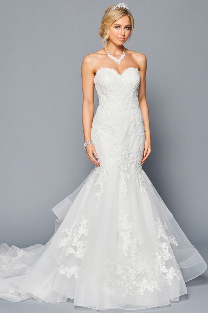 Princesstunkara.com Strapless Sweetheart Neck Bridal Gown