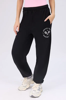 Mid-Rise Oversized Sweatpant