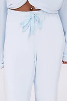 Velour Pajama Shirt & Pants Set