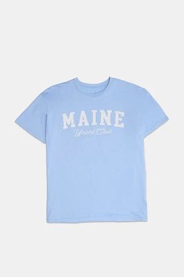 T-shirt imprimé Maine Yacht Club