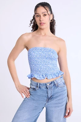 Camisole smockée