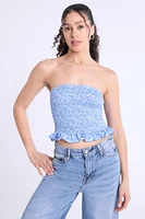 Camisole smockée