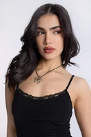 Débardeur camisole froncé