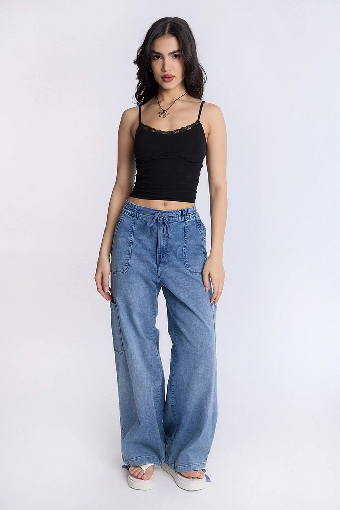 Débardeur camisole froncé