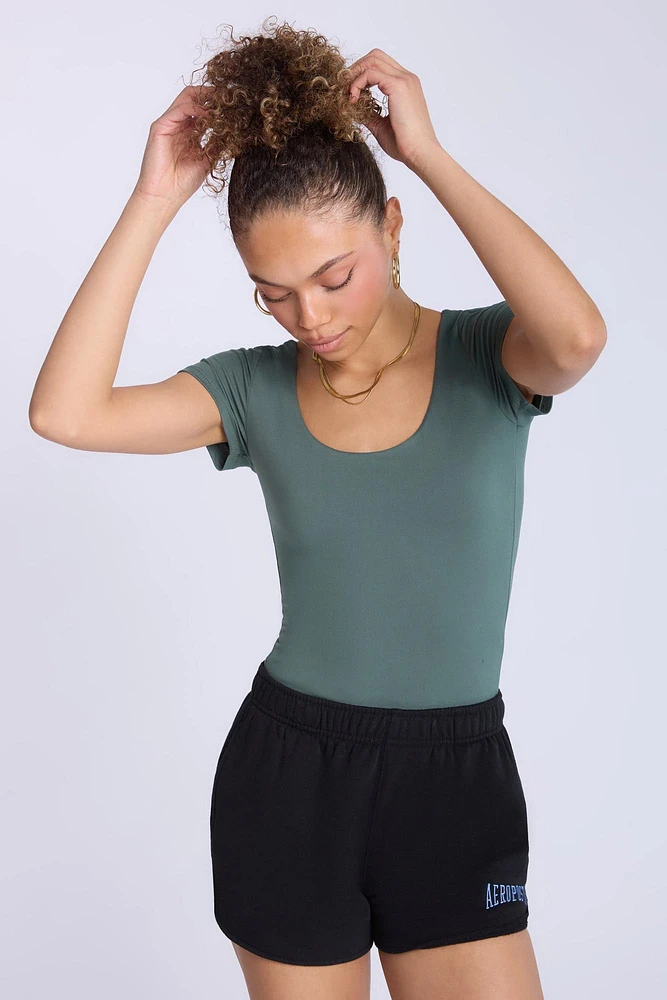 Scoop-Neck Bodysuit