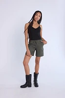 Ribbed Crossback Bodysuit
