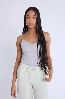 Ribbed Crossback Bodysuit