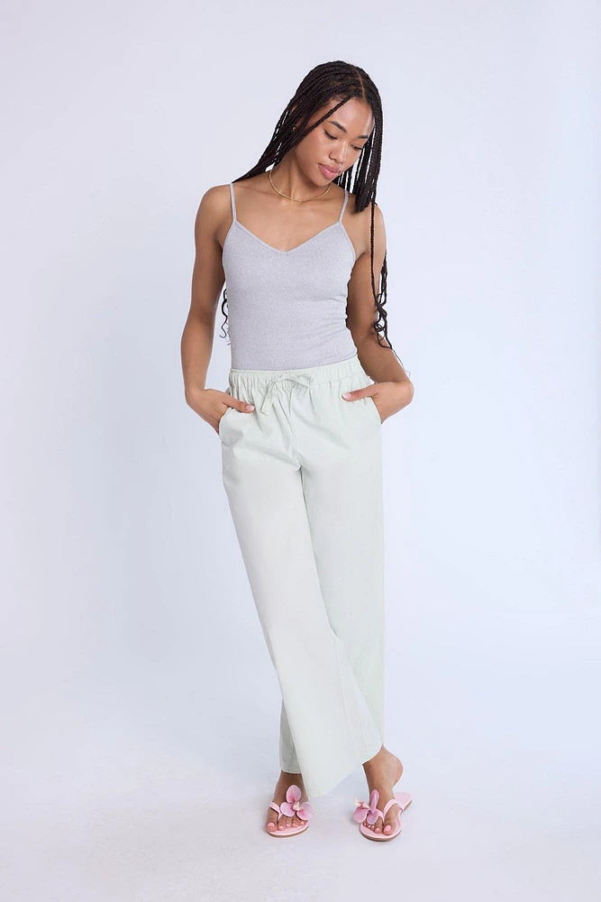 Ribbed Crossback Bodysuit