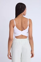 Ribbed Crossback Bodysuit