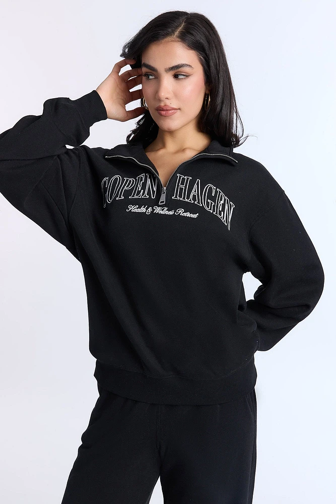 Quarter Zip Sweatshirt
